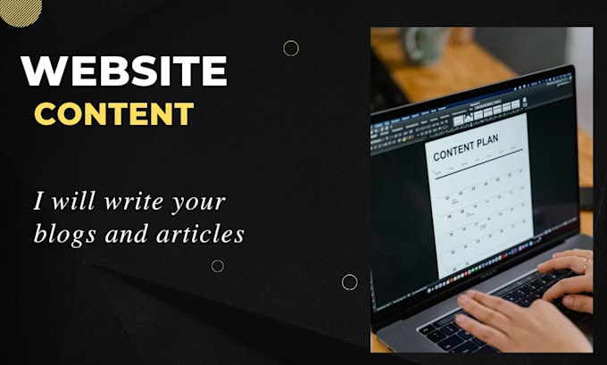 Gig Preview - Write compelling content for your blogs and articles