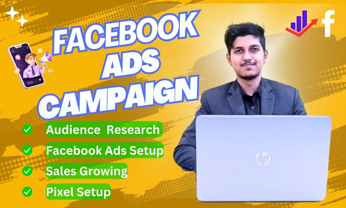 Gig Preview - Do facebook ads campaign, meta marketing, meta ads manager