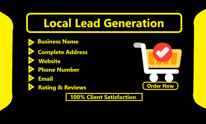 Gig Preview - Do local lead generation, b2b leads and business lead list