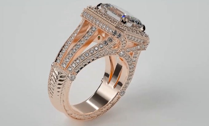 Bestseller - create a realistic 3d jewelry animation 3d rendering 3d jewelry cad design