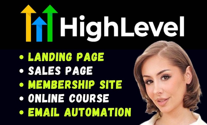 Gig Preview - Build gohighlevel sales funnel, go high level landing page, gohighlevel website