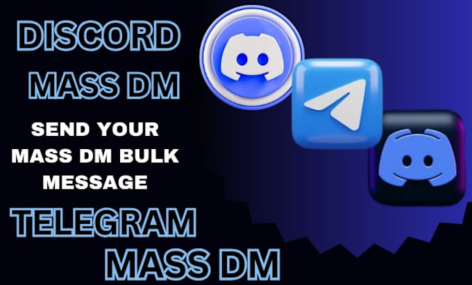 Bestseller - do discord mass dm mass dm discord promotion mass dm telegram mass dm