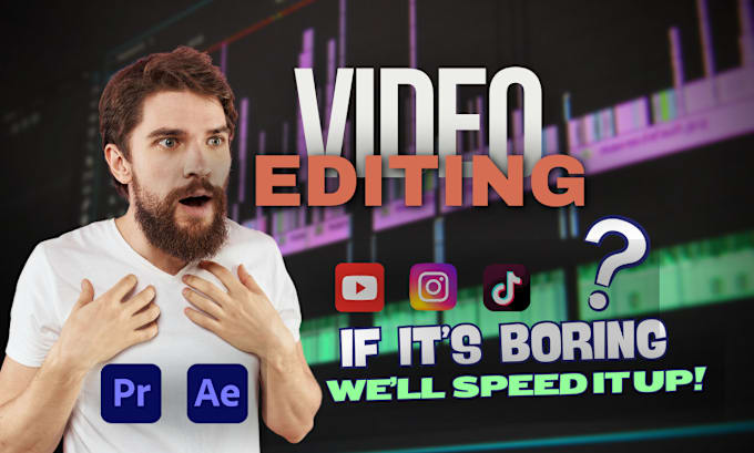 Gig Preview - Do creative video editing for engaging content