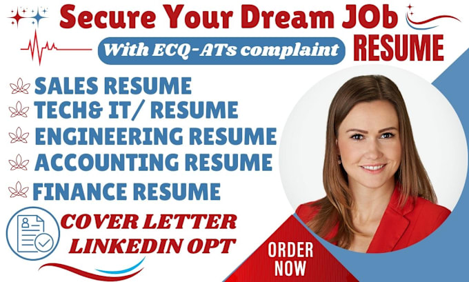 Gig Preview - Write sales IT tech resume writing engineering resume executive resume writer