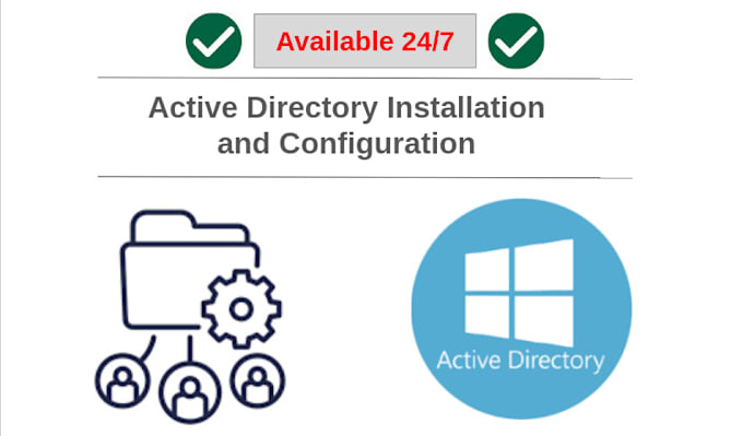 Gig Preview - Install and configure active directory for your network