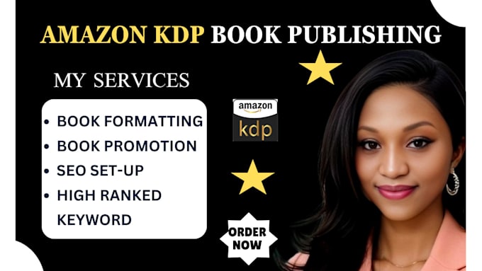 Gig Preview - Do amazon KDP book publishing book formatting for amazon KDP