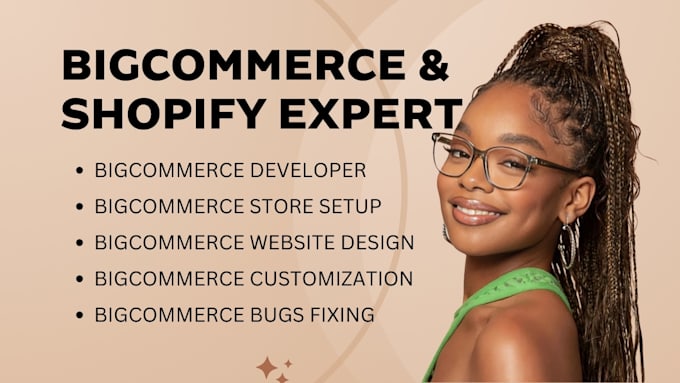 Gig Preview - Black friday shopify bigcommerce website ecwid bigcommerce design bigcommerce