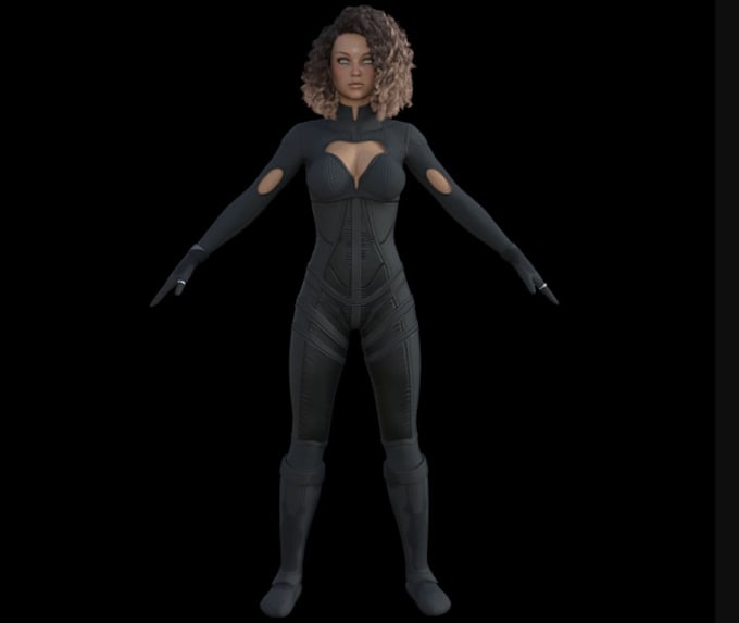 Gig Preview - Daz studio model,realistic nsfw model,ue5,armors,3d objects model,animate 3d,rig