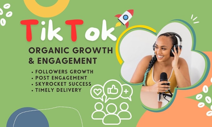 Gig Preview - Boost your tiktok fame, organic growth and engagement expert