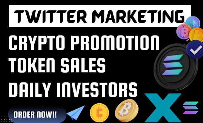 Gig Preview - Do twitter x marketing, promote telegram solana memecoin to pump 50x token sales