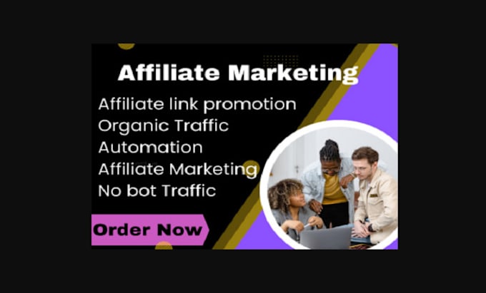 Gig Preview - Promote amazon affiliate website, clickbank affiliate marketing link promotion