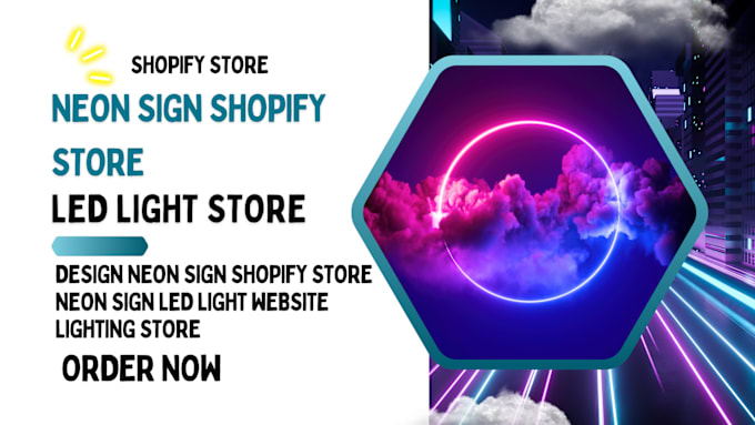 Bestseller - design neon sign shopify store neon sign led light website lighting store