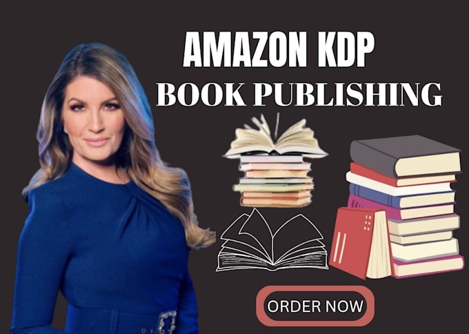 Gig Preview - Publish book on amazon kindle KDP book formatting amazon kdp book publishing