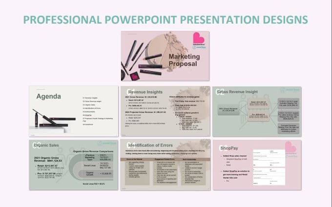 Gig Preview - Create powerful professional pitch deck presentation design or video