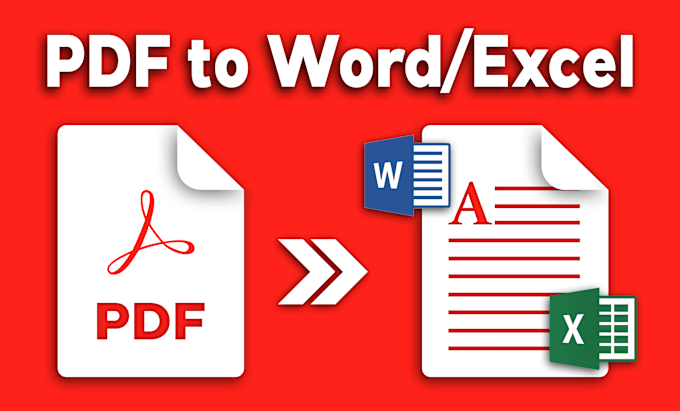 Gig Preview - Convert PDF to word quickly and accurately