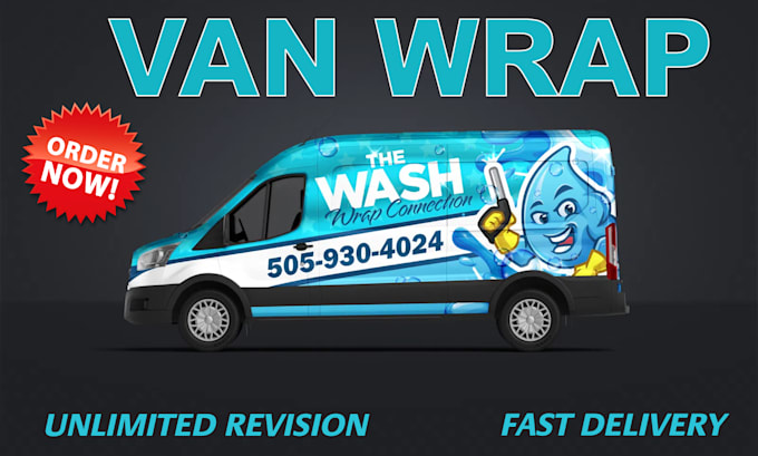 Gig Preview - Do professional vehicle wrap design, van wrap, car wrap design