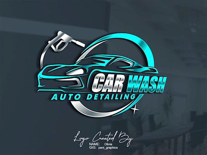 Gig Preview - Do car auto mobile detailing and automotive logo