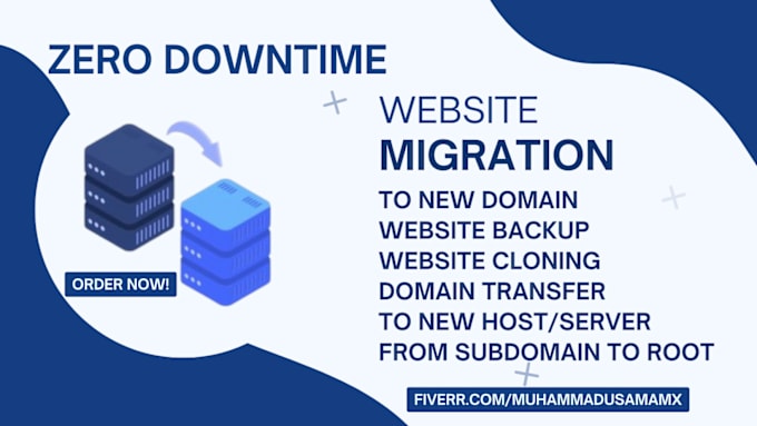 Gig Preview - Transfer or move your any website to new hostor domain