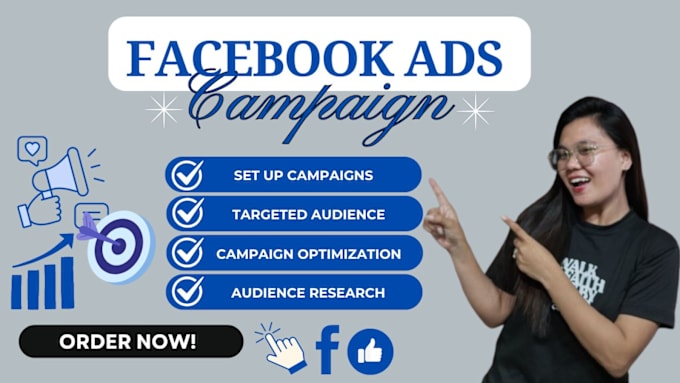 Gig Preview - Set up facebook ads campaigns