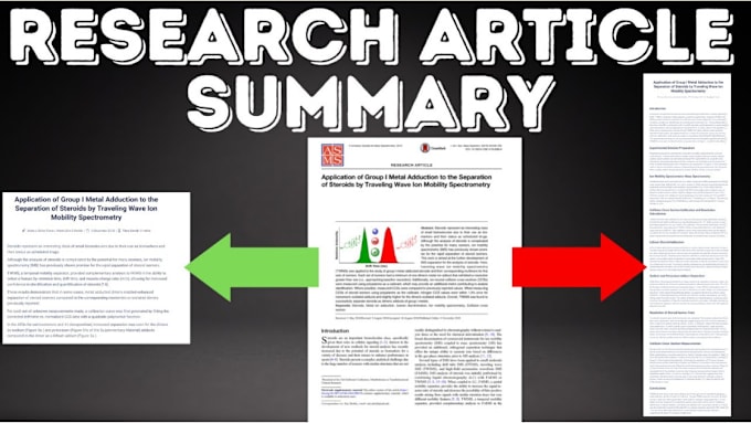 Gig Preview - Summarize current research articles