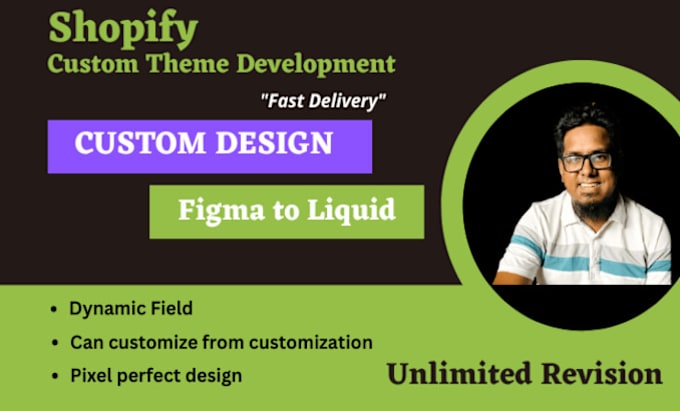 Gig Preview - Develop or edit custom shopify theme