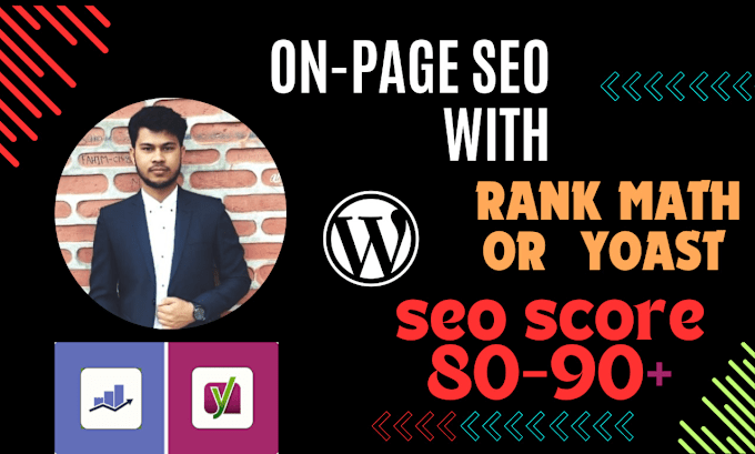 Gig Preview - Do perfect yoast or rank math on page SEO for wordpress