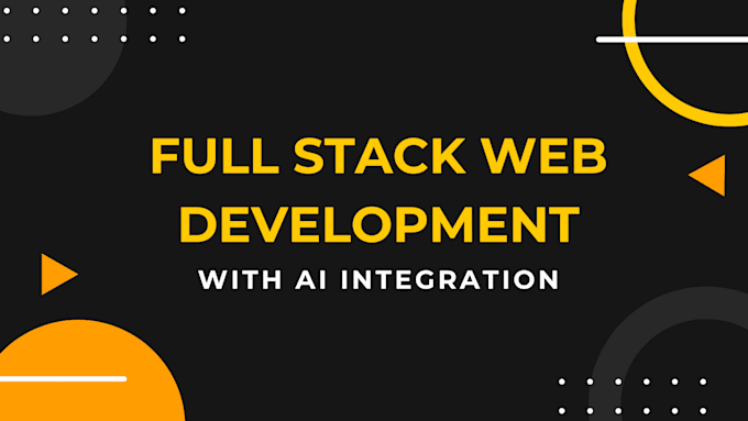 Gig Preview - Create your business website with ai integration