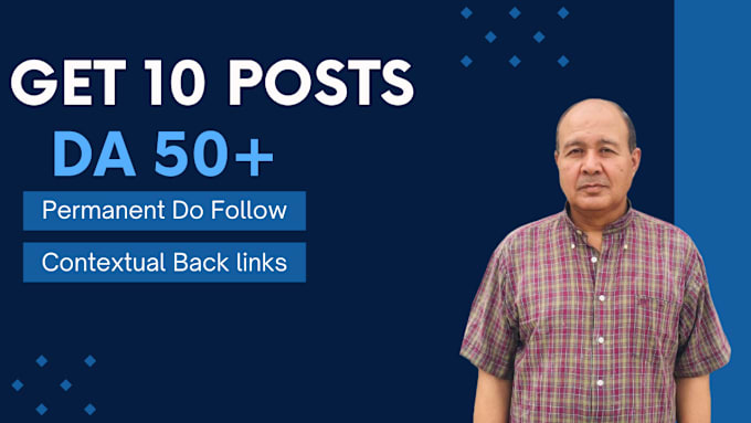 Bestseller - publish 10 guest post on websites with do follow backlinks