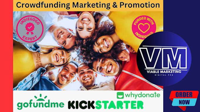 Gig Preview - Crowdfunding super backers, donors, email campaign, crowdfunding promotion