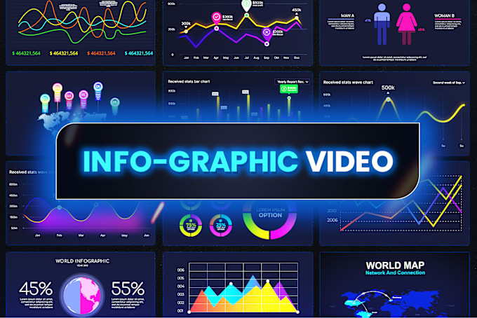 Gig Preview - Create infographics animation and 2d explainer video