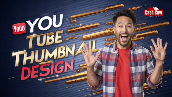 Gig Preview - Design viral mind blowing youtube thumbnail that will get millions click