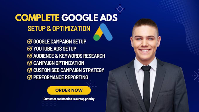 Bestseller - setup, manage, optimize google ads, adwords, ppc campaign advertising marketing