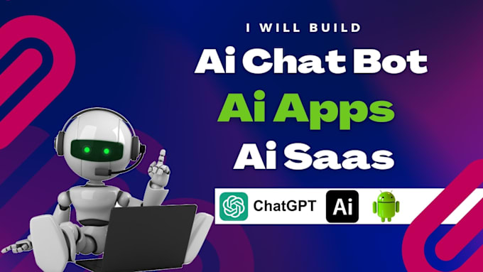 Gig Preview - Build ai gpt ai saas ai website ai app with integration