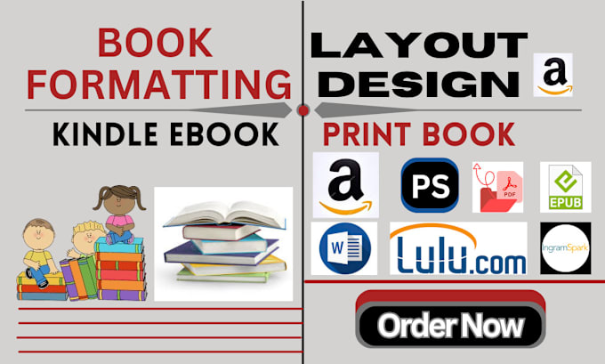 Bestseller - do book formatting and layout design book editing and ebook formatting accurate