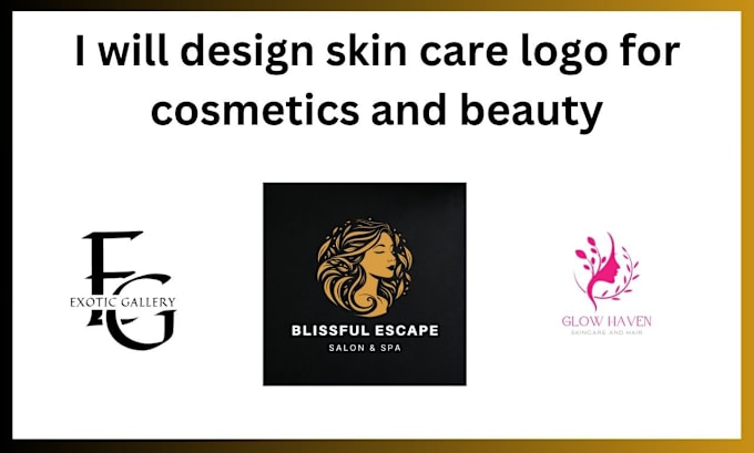 Gig Preview - Design skin care logo for cosmetics and beauty