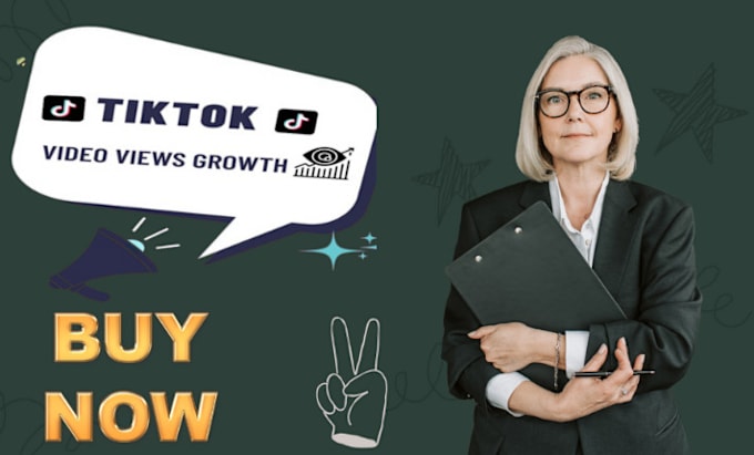 Gig Preview - Manage tiktok marketing for organic growth of views