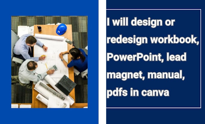 Gig Preview - Design or redesign workbook, powerpoint, lead magnet, manual, pdfs in canva