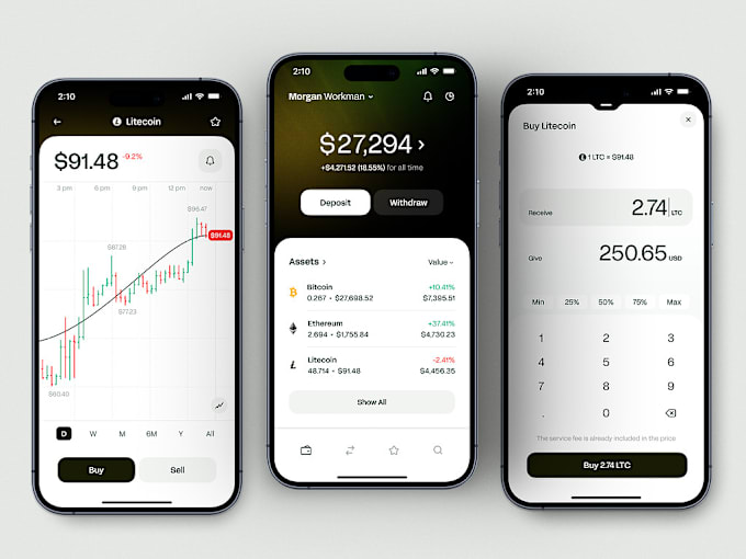 Bestseller - develop crypto wallet app, wallet app, blockchain app, crypto exchange