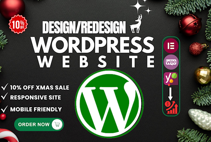 Bestseller - do wordpress website design, redesign business wordpress elementor pro website