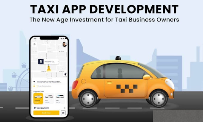 Gig Preview - Create taxi booking app taxi booking website uber clone taxi app uber app