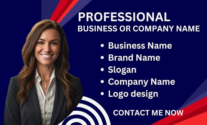 Bestseller - create a catchy business name slogan logo design web design for your business