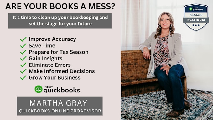 Gig Preview - Clean up and organize your bookkeeping