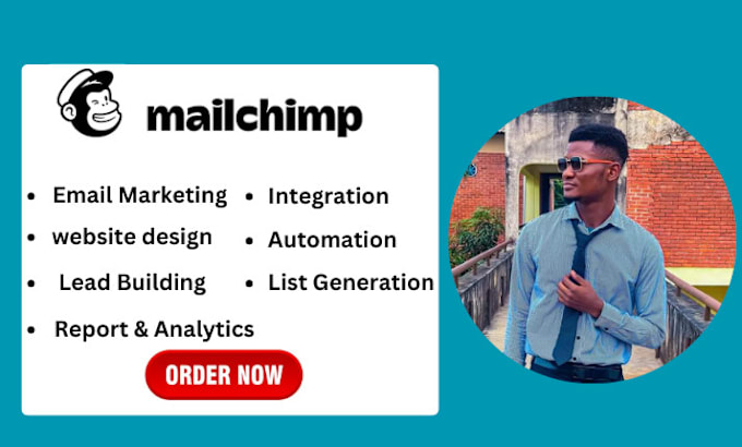 Gig Preview - Setup mailchimp, mailchimp email template design, mailchimp campaign newsletter