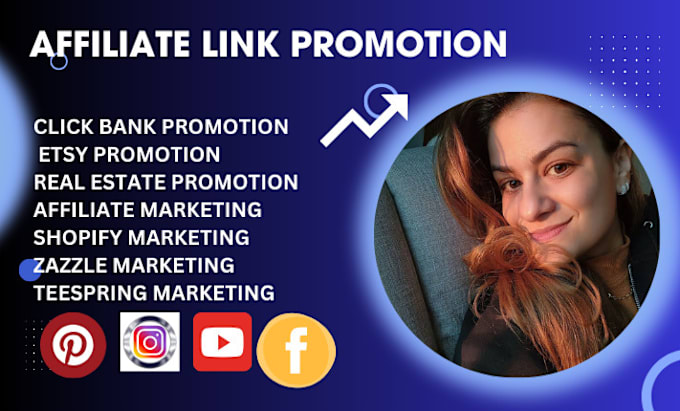 Gig Preview - Do organic affiliate link promotion,click bank promotion,shopify etsy marketing