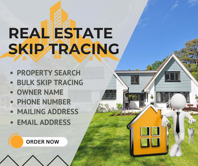 Gig Preview - Do bulk skip tracing for real estate business