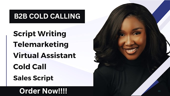 Gig Preview - Write a customize, converting b2b calling script for telemarketing cold caller