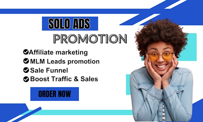 Gig Preview - Do affiliate link promotion, MLM lead USA solo ads campaign promotion