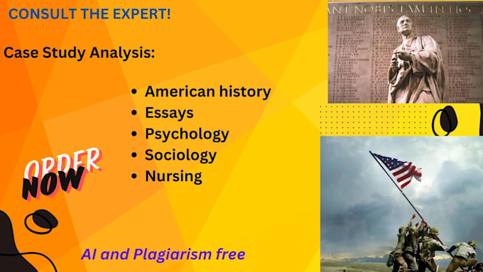 Gig Preview - Do case study analysis,american history,psychology,nursing and religion