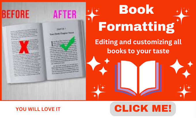 Gig Preview - Do amazon kindle kdp ebook formatting editing and audiobook