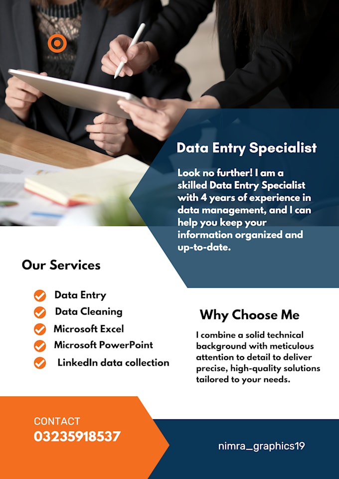 Gig Preview - Provide you professional and faster data entry services